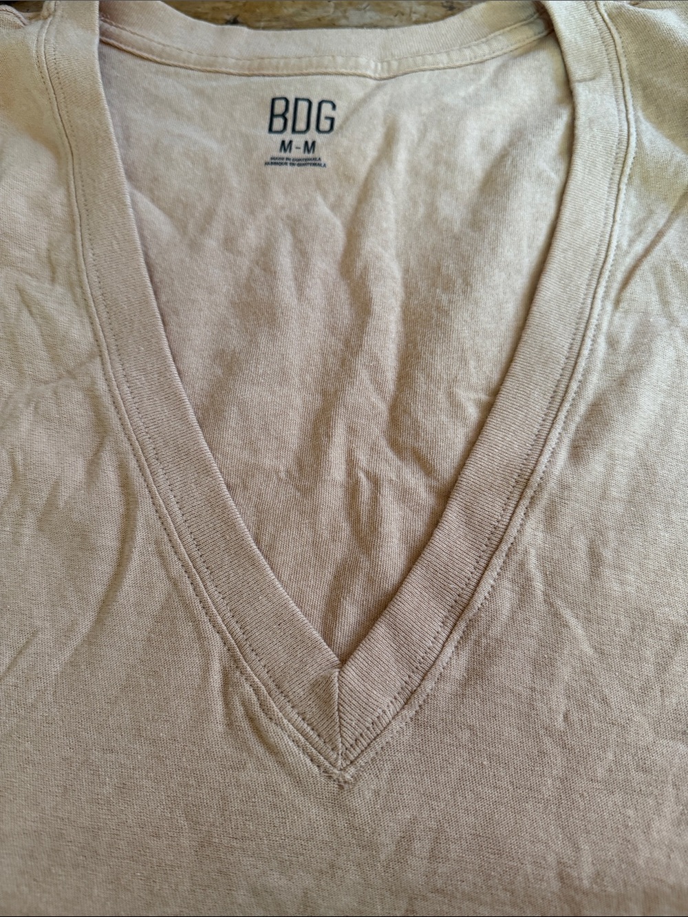 Urban Outfitters BDG  V-Neck tank in Beige
